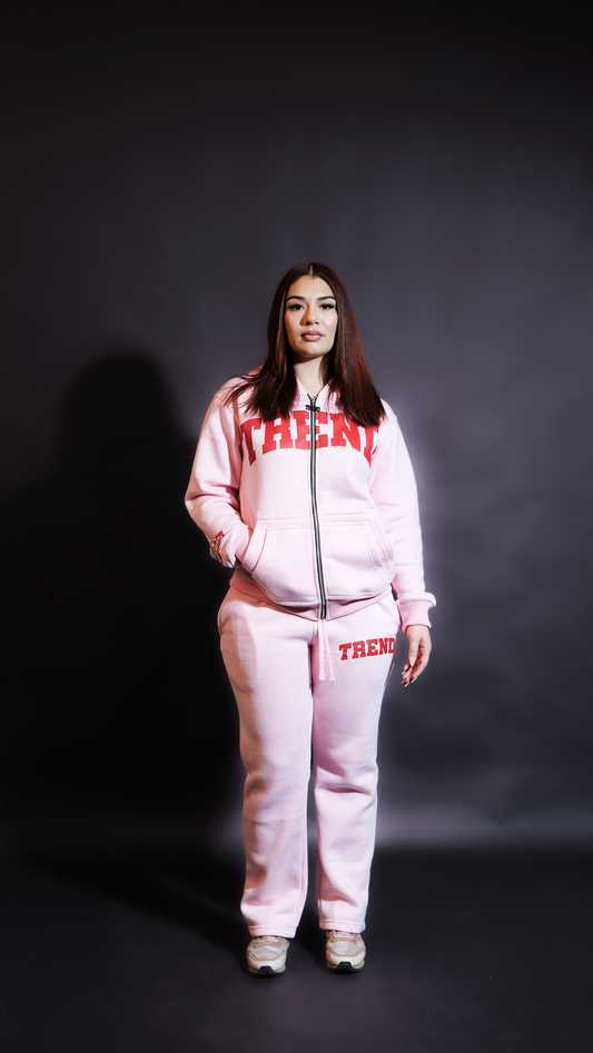 PINK V DAY ZIP UP